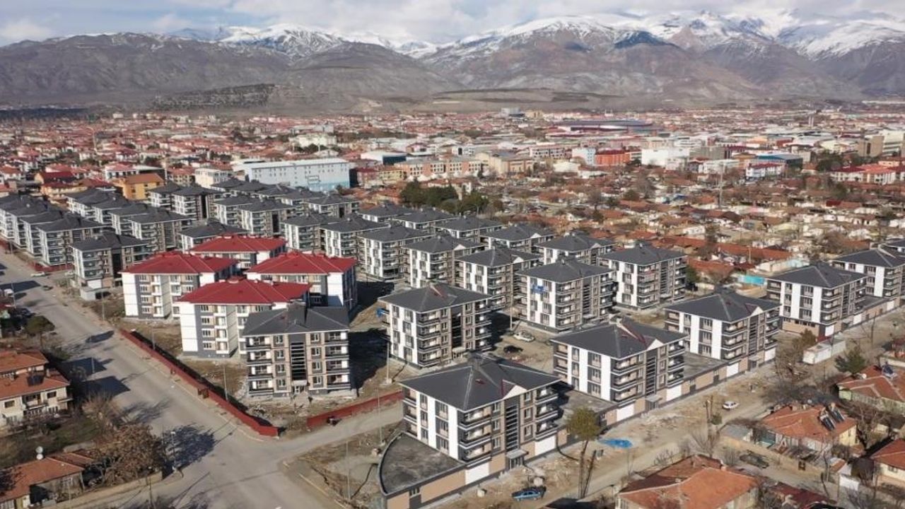 Erzincan'da geçen ay 315 konut satıldı