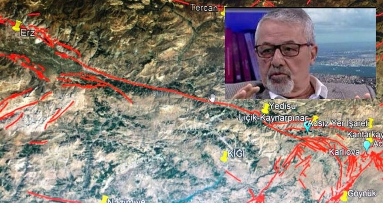 Deprem Uzmanı Prof. Dr. Naci Görür Erzincan’ı uyardı! ‘En az 7.4 deprem tehlikesi var’