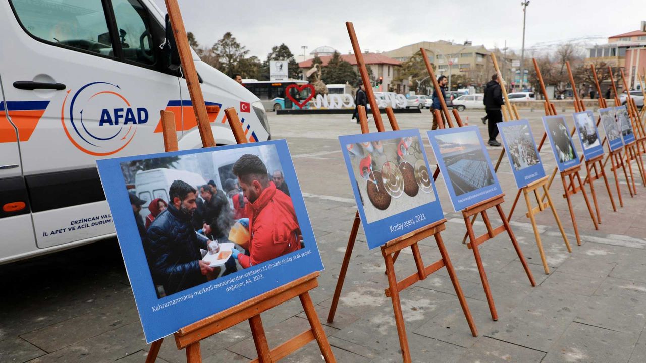 Erzincan'da asrın felaketinin izleri sergilendi