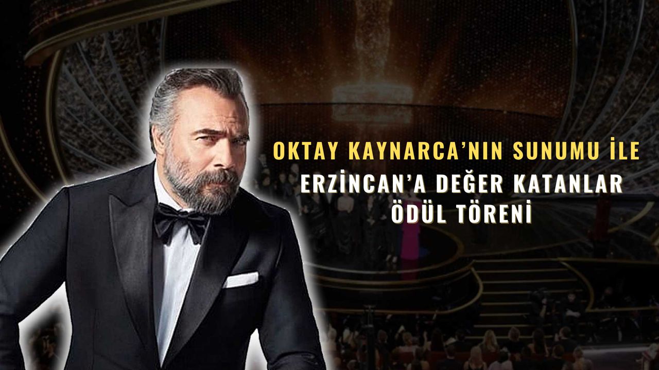 Erzincan’da Oscar tadında ödül töreni!