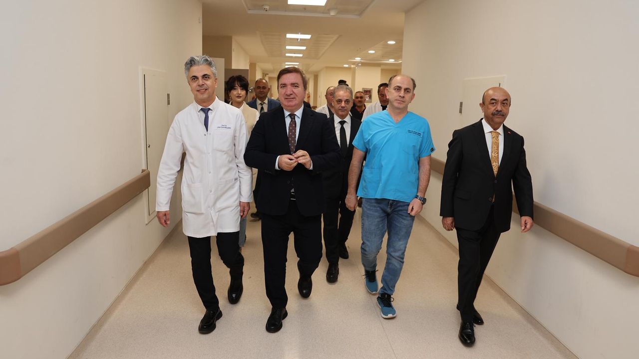 Vali Aydoğdu’dan hastane ziyareti