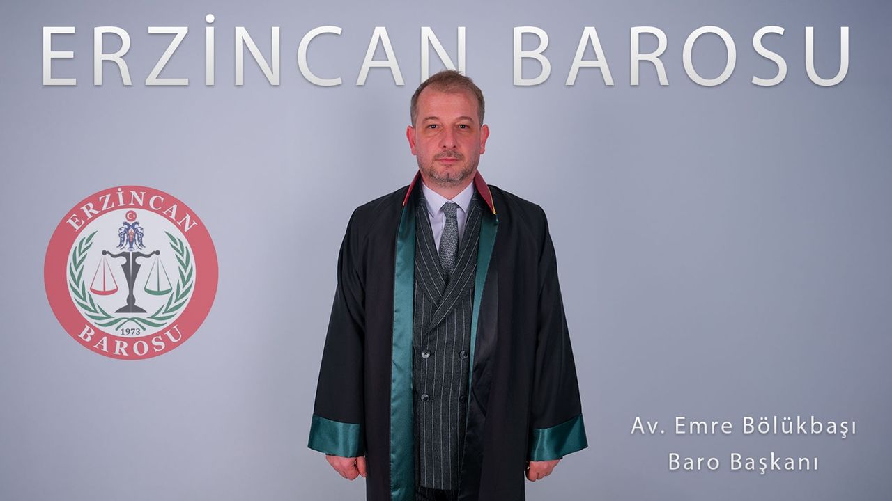 Erzincan Barosundan eleştirilere sert yanıt....