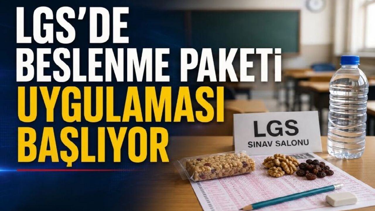 LGS sınavına girecek öğrencilere destek