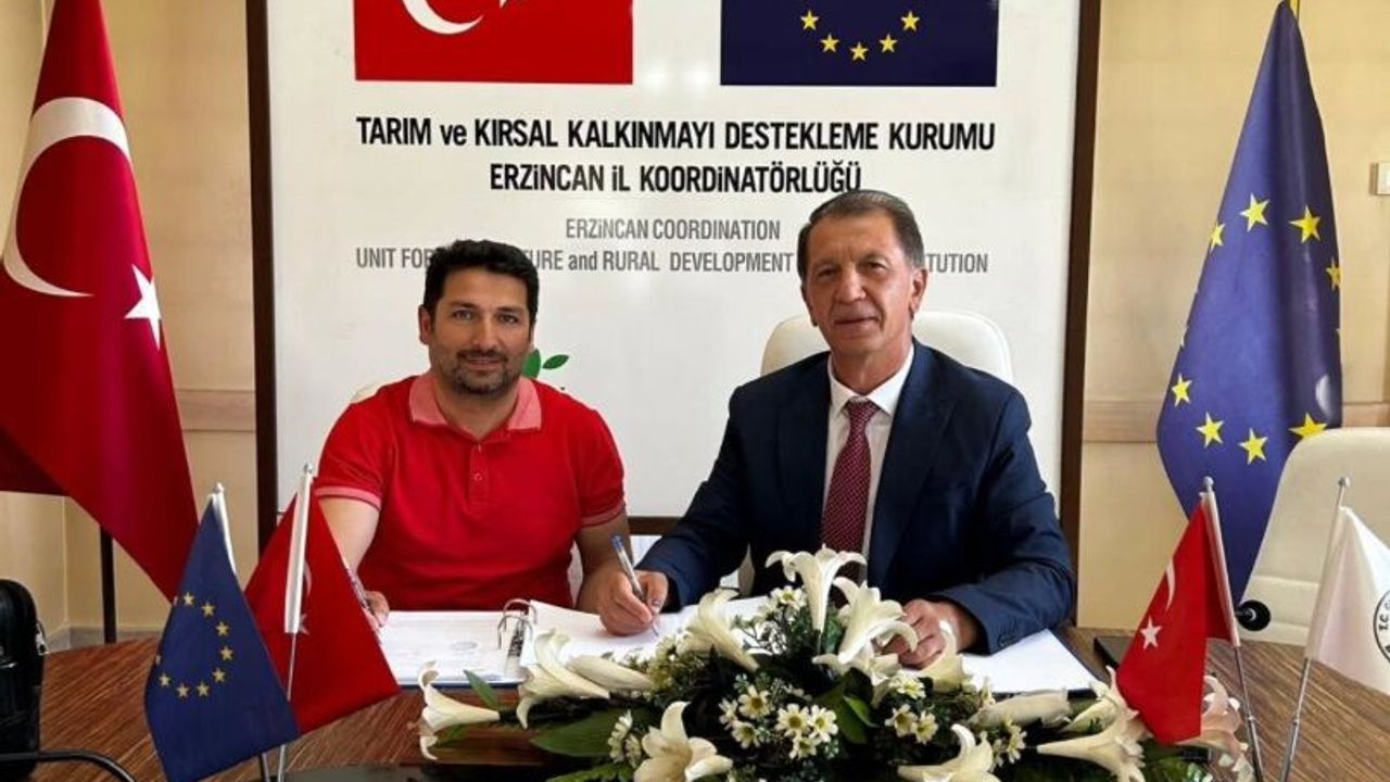 Erzincan’da Üç Büyük Çiftlik Projesi İçin İmzalar 