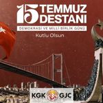 KGK’dan 15 Temmuz Demokrasi Ve Millî Birlik Günü Mesajı
