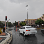 Erzincan Pazar Sabahına Yağmurla Uyandı