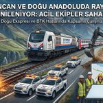 Erzincan ve Doğu Anadolu’da Raylar Yenileniyor: Acil Müdahale Ekipleri Kuruluyor!