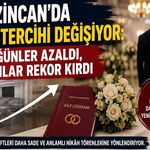 Erzincan’da Evlilik Tercihi Değişiyor: Düğünler Azaldı, Nikâhlar Rekor Kırdı