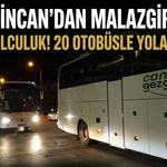 Erzincan’dan Malazgirt’e Tarihi Yolculuk! 20 Otobüsle Yola Çıktılar