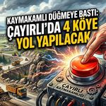 Kaymakamlı Düğmeye Bastı: Çayırlı’da 4 Köye Yol Yapılacak