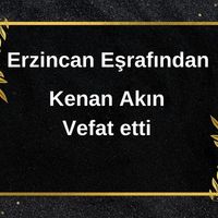 Kenan Akın vefat etti