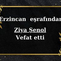 Ziya Şenol vefat etti