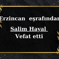 Salim Hayal vefat etti