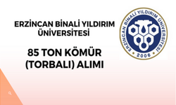 ERZİNCAN BİNALİ YILDIRIM ÜNİVERSİTESİ BİRİMLERİNE 85 TON ISINMA AMAÇLI KÖMÜR (TORBALI) ALIMI