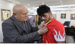 Avrupa boks şampiyonunu, Toprak Salman ödüllendirildi