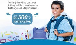 Erzincan'da Bir çanta dolusu iyilik 500 TL, çocukları sevindir