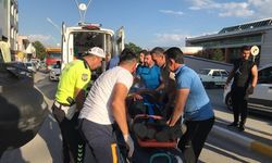 Erzincan’da çocuğa çarpmamak için direksiyonu kıran motosiklet sürücüsü yaralandı