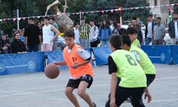 Dörtyol Meydanı'nda basketbol rüzgarı esti