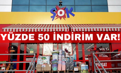 ŞOK’ta fiyatlar yarı yarıya indi! Ürünlerde yüzde 50 indirim listesi! Çay, Zeytin, bebek bezi, deterjan, beyaz eşya…