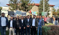 Erzincan'da Ak Gençlik İsrail’e  ‘SayStop’ diyerek sokakta!