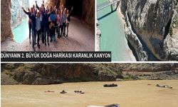 Dünyanın doğa harikası , yapımı yüzyıllar süren Erzincan'da bulunan karanlık kanyon sizleri  bekliyor!