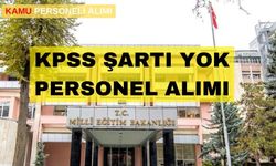 Milli Eğitim Bakanlığı’na sözleşmeli personel alınacak! KPSS şartı olmaksızın başvuru fırsatı…