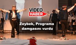 Erzincan'da Atatürk'ü anma programına, zeybek oyunu damga vurdu