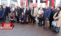Ankara’dan hareket eden “Turistik Doğu Ekspresi” treni  Erzincan’da