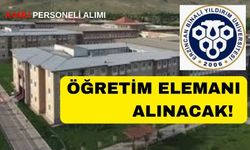 Erzincan Binali Yıldırım Üniversitesi’ne Öğretim Üyesi ve Elemanı alınacak! Çok sayıda, başvurular başladı