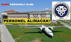 Erzincan Binali Yıldırım Üniversitesine çok sayıda personel alınacak! En az ortaöğretim mezunu