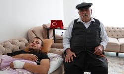 Yaralanan askerin dedesi Mehmet Gürbak: “74 torunum var, 5 tanesi cephede”