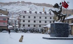 Bayburt’ta soğuk kendini gösterdi, hava sıcaklığı eksi 5'e düştü