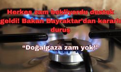 Herkes Zam Bekliyordu Destek Geldi: Bakan Bayraktar'dan Kararlı Duruş, “Doğalgaza zam yok!”