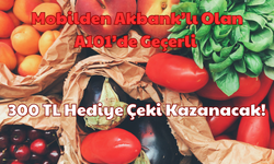 Mobilden Akbank’lı Olan A101’de Geçerli 300 TL Hediye Çeki Kazanacak!