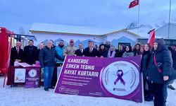Ergan Dağı’nda kanser farkındalık etkinliği gerçekleştirildi