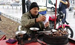 Erzincan’da kestane tezgâhtaki yerini aldı