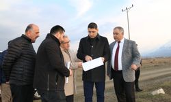 Erzincan'da toplu seracılık bölgesi alanı çalışmaları incelendi