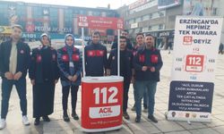 “Erzincan’da hepimiz tek numara 112’deyiz”