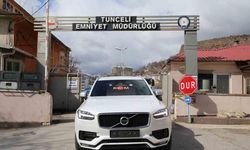 Interpol Europol Dairesi Başkanlığınca aranan araç Tunceli’de bulundu