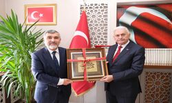 Yıldırım'dan Erzincan Müftüsü Gül'e ziyaret