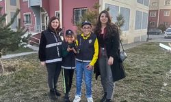 Erzincan polisinden duygulandıran ziyaret