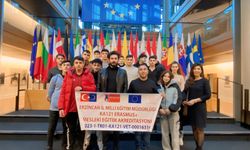 Erzincanlı öğrencilerin Fransa'da Erasmus+ deneyimi