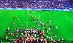 Derbi maçı sonu olaylar çıktı!