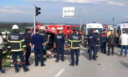 Tekirdağ'da katliam gibi kaza! Çok sayıda ölü ve yaralılar var