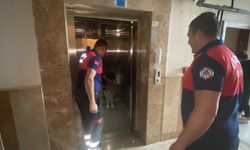 Erzincan’da asansörde mahsur kalma vakası!