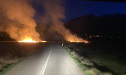 Erzincan’da çıkan yangın paniğe neden oldu