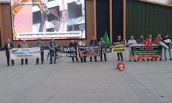 Erzincan’da İsrail’in Gazze’ye yönelik saldırıları protesto edildi