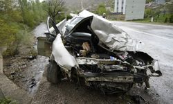 Gümüşhane-Erzincan kara yolunda kaza! 1 yaralı