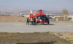 Erzincan’da helikopter ambulans donanımları tanıtıldı