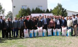 Erzincan'da çiftçilere tohum ve fide desteği